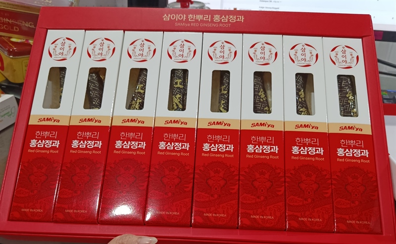 Hồng sâm củ Samiya (Hộp 8 củ) - Korea 2