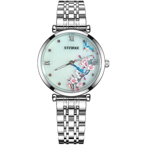 Đồng Hồ Phong Thủy Nữ STARKE SK102AL Hoa Mai