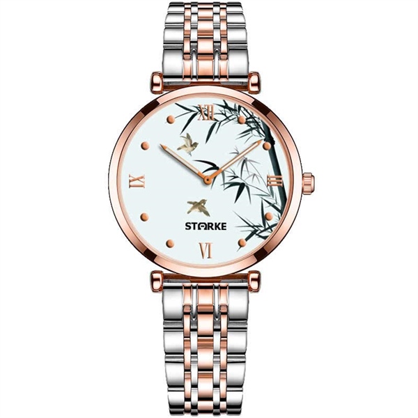Đồng Hồ Phong Thủy Nữ STARKE SK102AL Hoa Trúc