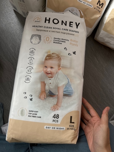 Bỉm Honey mới L48