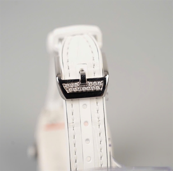 Đồng hồ Franck Muller trắng hình trái tim (No2281) sz32 (HC) KG+