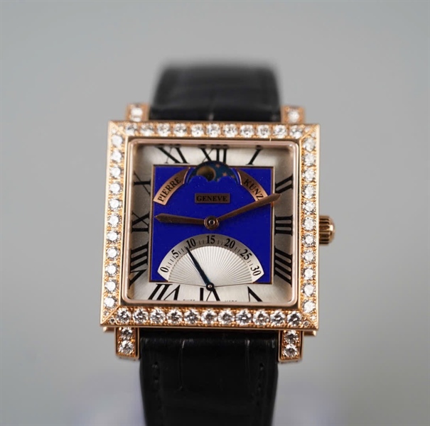 Đồng hồ Piere Kunz Geneve đen (no00) (HC) KG+