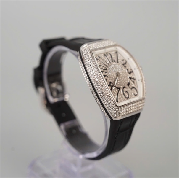 Đồng hồ Franck Muller V32 (32x46mm) đen (no3880) (HC) KG+