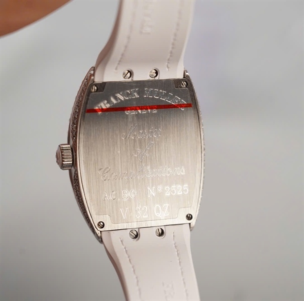 Đồng hồ Franck Muller V32 (32x46mm) trắng (no2525) (HC) KG+