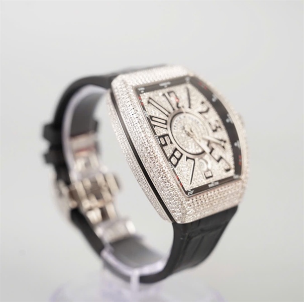 Đồng hồ Franck Muller V41 (41x55mm) đen (NO227) (HC) KG+