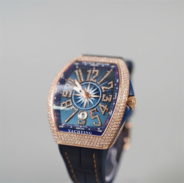 Đồng hồ Frank Muller V41 (41x55mm) xanh đen (NO268) (HC) KG+