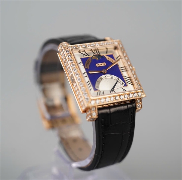 Đồng hồ Piere Kunz Geneve đen (no00) (HC) KG+