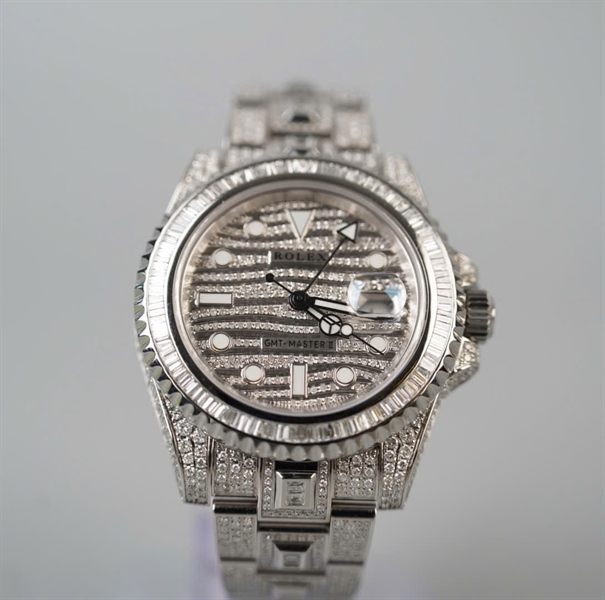 Đồng hồ Rolex bạc (8733W416) (HC) KG+