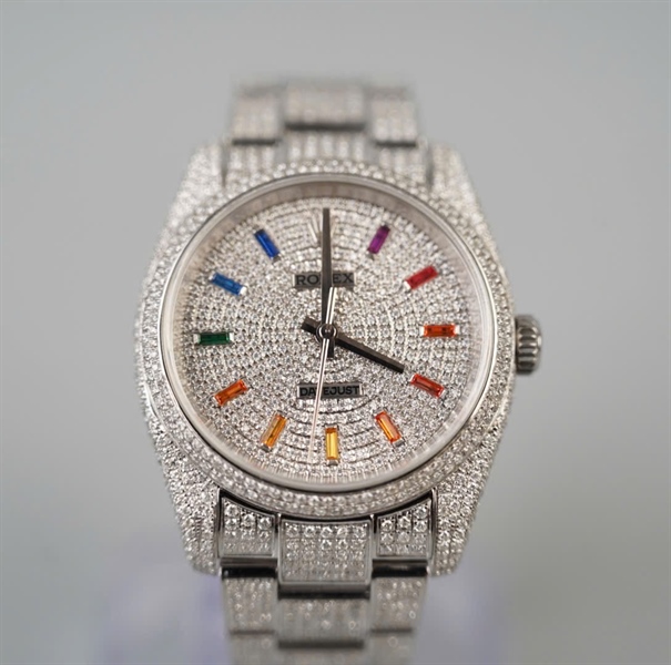 Đồng hồ Rolex bạc (M391657) (HC) KG+