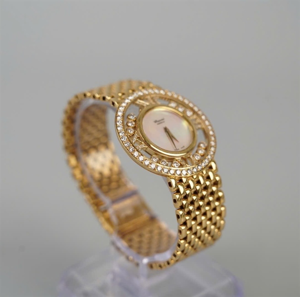Đồng hồ Chopard Happy Diamond vàng (2484491127) (HC) KG+