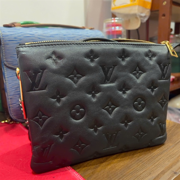 Túi LV Coussin đen 2 strap sz20 (HC) +