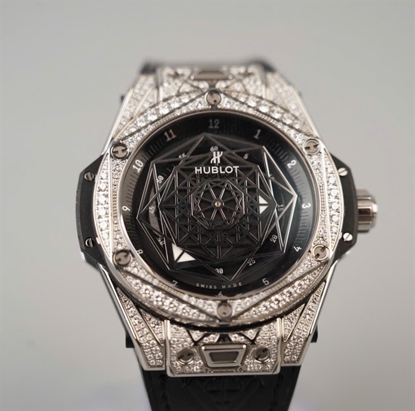 Đồng hồ Hublot zin đen (1615983) (HC) KG+