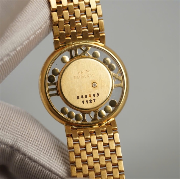 Đồng hồ Chopard Happy Diamond vàng (2484491127) (HC) KG+