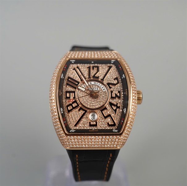 Đồng hồ Franck Muller V41 (41x55mm) đen (NO285) (HC) KG+