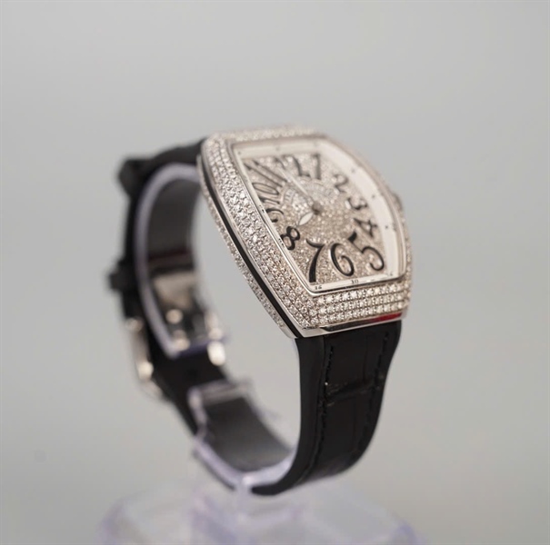 Đồng hồ Franck Muller V32 (32x46mm) đen (no3083) (HC) KG+