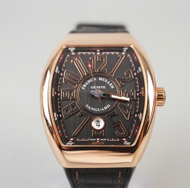 Đồng hồ Franck Muller V41 (41x55mm) đen (NO579) (HC) KG+