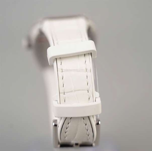 Đồng hồ Franck Muller trắng hình trái tim (No2281) sz32 (HC) KG+