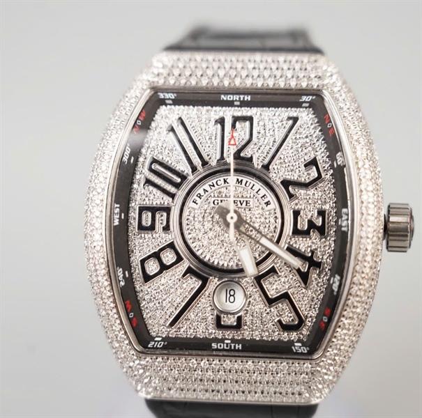 Đồng hồ Franck Muller V41 (41x55mm) đen (NO227) (HC) KG+