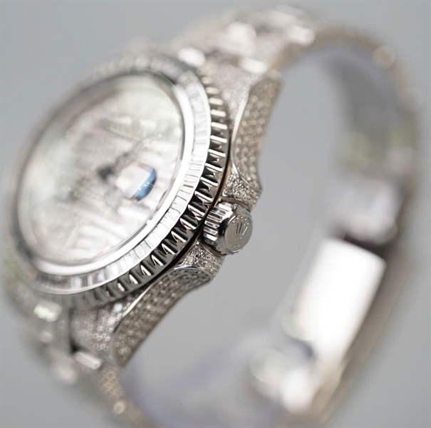 Đồng hồ Rolex bạc (8733W416) (HC) KG+