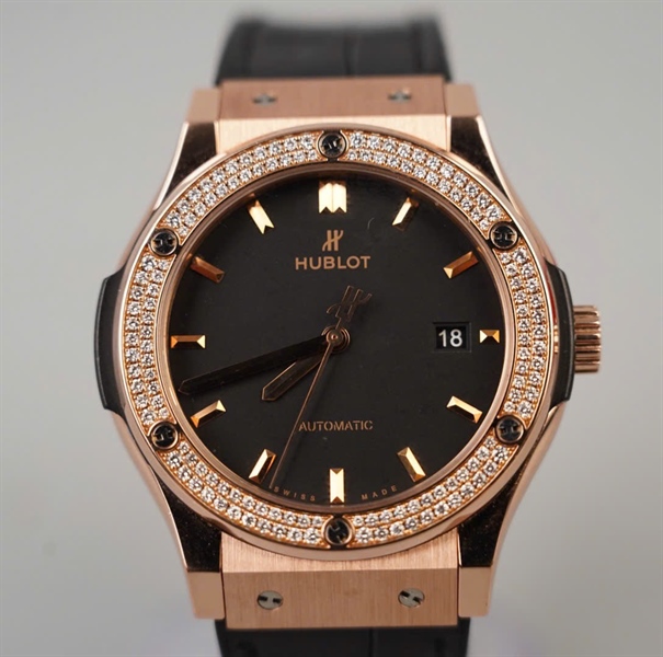 Đồng hồ Hublot zin đen (1267953) (HC) KG+