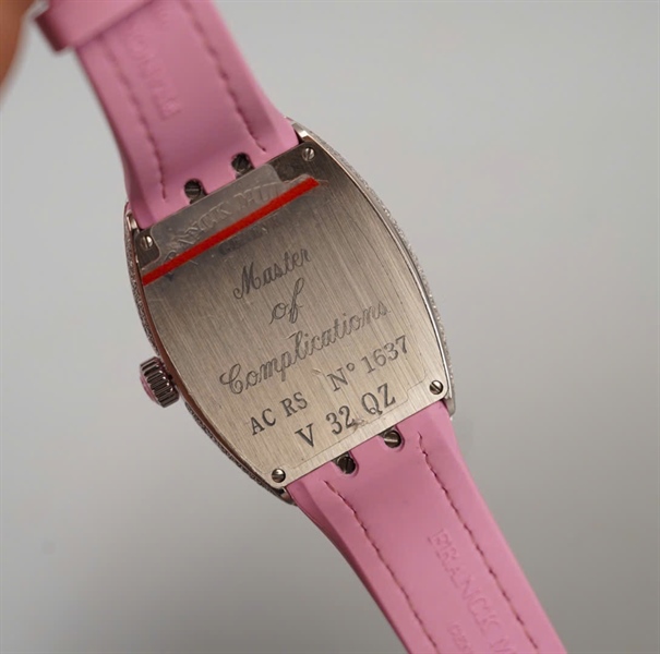 Đồng hồ Franck Muller V32 (32x46mm) hồng (no1637) (HC) KG+