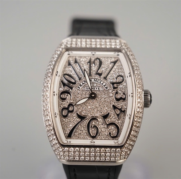Đồng hồ Franck Muller V32 (32x46mm) đen (no3083) (HC) KG+