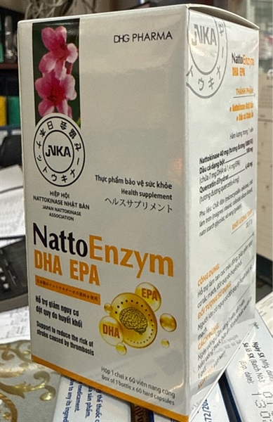 NattoEnzym DHA ch/60v