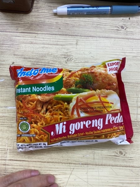 Mì Indo Mi Goreng Pedas