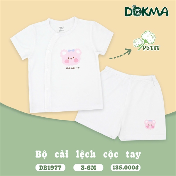 DB1977 - 3M/6M Bộ cài lệch cộc