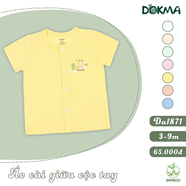 DA1871 - 3M/9M Áo cài giữa cộc