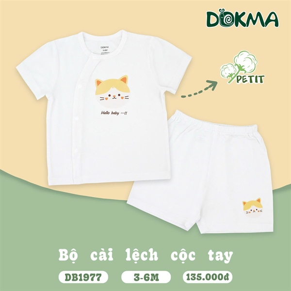 DB1977 - 3M/6M Bộ cài lệch cộc