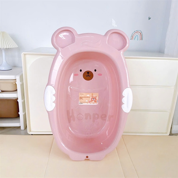 Chậu tắm nhựa gấu Honper