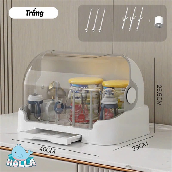 Khay úp bình sữa Holla 15216
