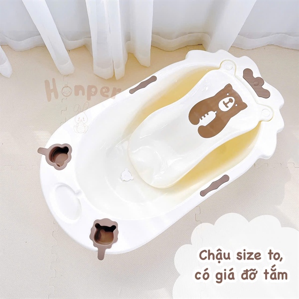 Chậu tắm nhựa vương miện Honper