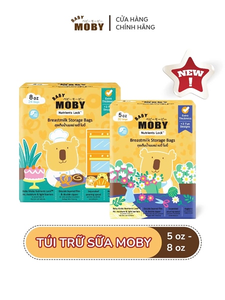 Túi trữ sữa Moby