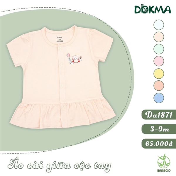 DA1871 - 3M/9M Áo cài giữa cộc