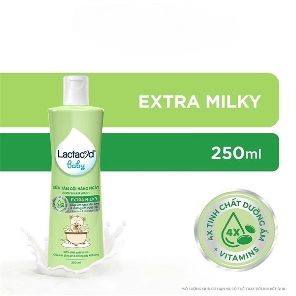 Sữa tắm gội Lactacyd