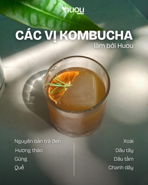Kombucha chai 1L - CHÙM RUỘT