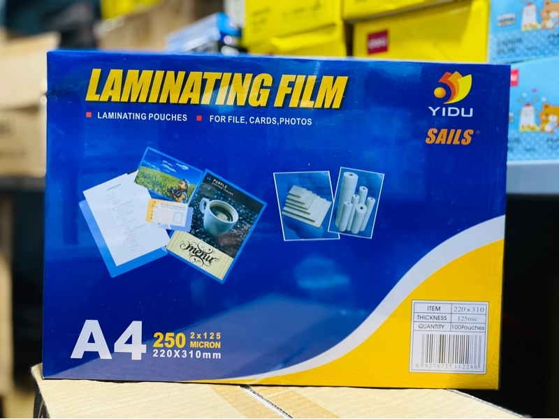 Giấy Ép A4 125 Míc (220*310) 10x v.