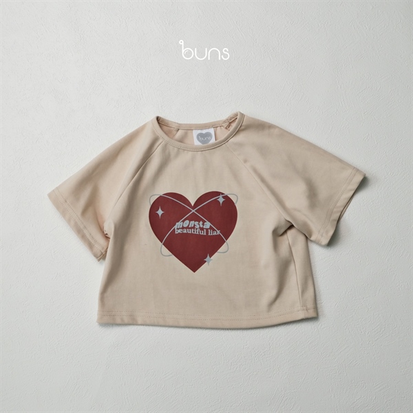 ÁO THUN COTTON 2C TRÁI TIM BE