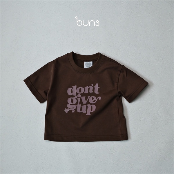 ÁO THUN COTTON 2C DONTGIVEUP NÂU