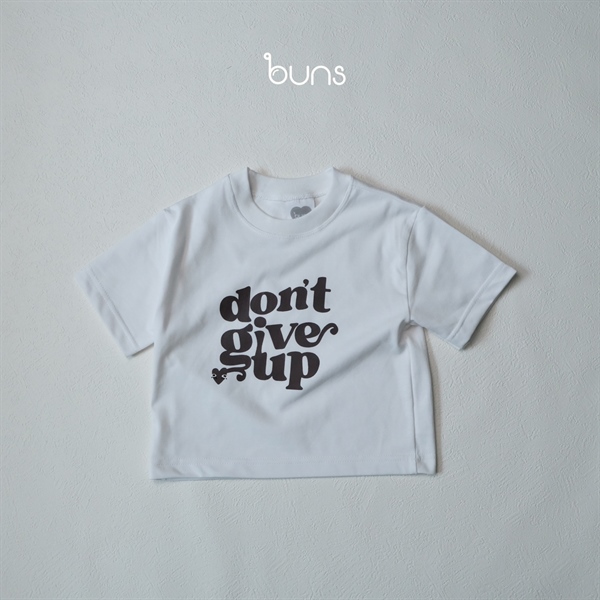 ÁO THUN COTTON 2C DONTGIVEUP TRẮNG