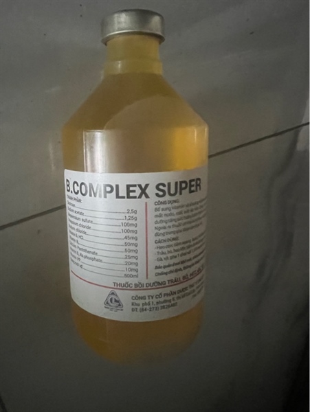 Bcomplex nước pha 500ml