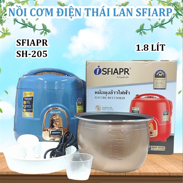 Nồi cơm điện nắp liền Thái 1.8L SFIAPR SH205