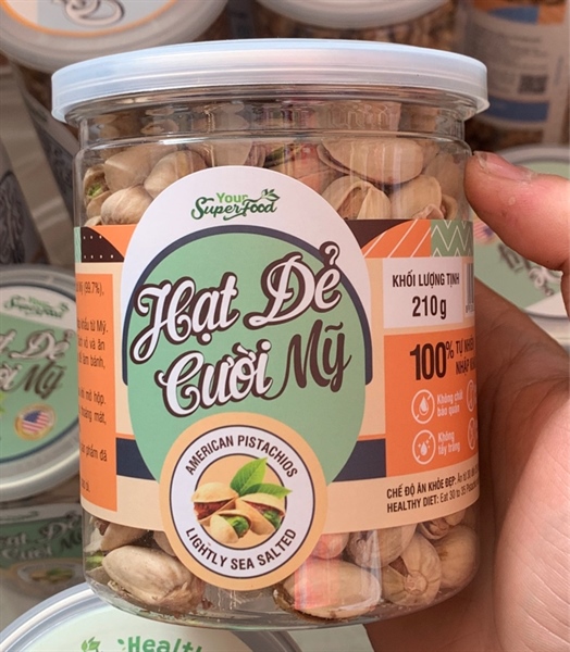 Hạt Dẻ Cười Mỹ Your Super Food 210g