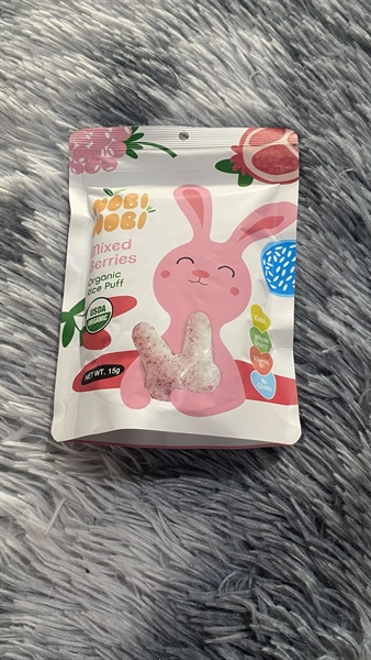 Bánh gạo ăn dặm hữu cơ Nobi Nobi 15g (8M+)