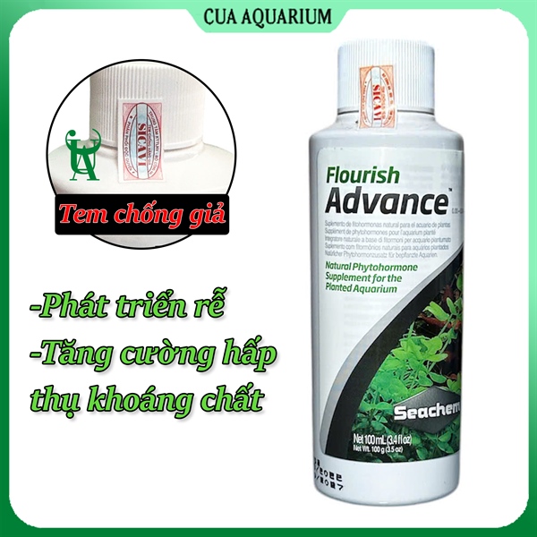 Phân nước kích rễ Seachem Advance
