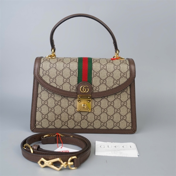 Túi GG Handle xám sz25(BQ) KG+