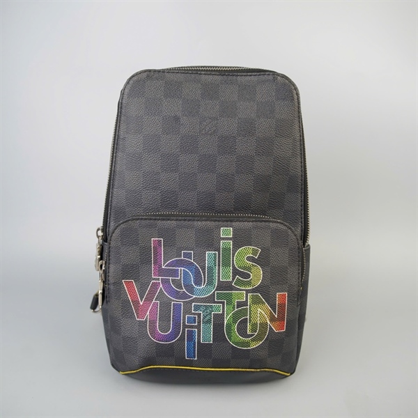 Túi LV đeo chéo ô vuông đen sz19 (BQ) KG+