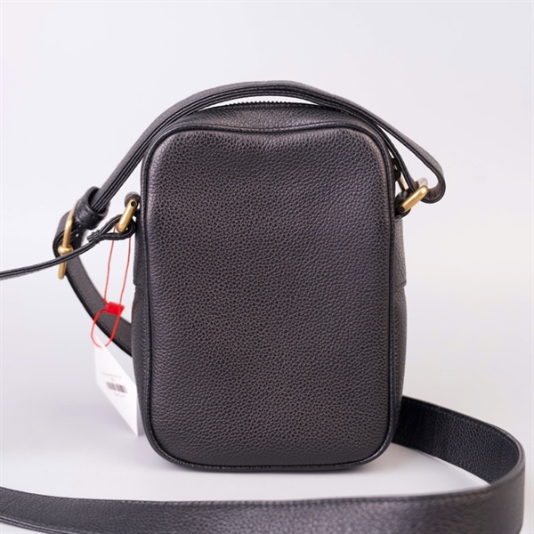 Túi GG đeo chéo đen in chữ (HC)+